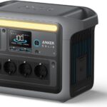 Anker SOLIX C1000 Tragbare Powerstation, LiFePO4, 1800W Solargenerator, 100% geladen in 58 Min. mit UltraFast Modus, LFP Powerstation für Outdoor, Camping und Stromreserve (Optionales Solarpanel)