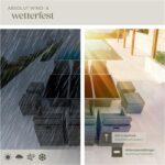 tectake® Polyrattan Gartenmöbel Set, Sitzgruppe mit 6 Stühle + 1 Glasplatte Tisch + 4 Hocker, Gartenlounge Set klappbar mit Aluminium Gestell, für 10 Personen, Balkon Möbel, inkl. 2 Bezugsset - grau