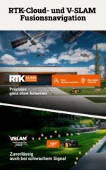WORX Landroid Vision Cloud WR306E 2WD Mähroboter ohne Begrenzungskabel für 600 m² (KI-Hinderniserkennung, VSLAM+ RTK Cloud Navigation, Auto-Mapping, App-Steuerung, Cut-to-Zero)