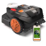 WORX Landroid Vision Cloud WR306E 2WD Mähroboter ohne Begrenzungskabel für 600 m² (KI-Hinderniserkennung, VSLAM+ RTK Cloud Navigation, Auto-Mapping, App-Steuerung, Cut-to-Zero)