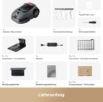 MOVA LiDAX Ultra 1600 Mähroboter ohne Begrenzungskabel mit 4G, Empf. 1600 m², ohne RTK & automatische Kartenerstellung per 3D-LiDAR mit 360° & AI Vision, 5 cm Kantenschnitt, U-Form-Wegeplanung