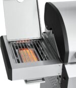 BURNHARD 2-Brenner Gasgrill FRED Jr. Deluxe Series 3 inkl. 900°C Infrarot-Keramikbrenner, Edelstahl-Grillrost, Grillabdeckung, Edelstahl Grillwagen + klappbare Seitentische