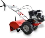 HECHT Benzin-Gartenfräse 750 Motorhacke Kultivator Bodenhacke Bodenfräse Fräse (Motorleistung: 4,7 kW (6,5 PS), 50 cm Arbeitsbreite, 4 Kreisel mit je 4 Messern)