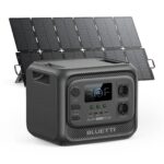 BLUETTI Elite 300 Solargenerator mit 350W Solarpanel, 3014,4 Wh LiFePO4 Batterie Backup mit 2400W AC Ausgängen (4800W Surge), Kompakte 3kWh Powerstation für Zuhause, Notfall & Wohnmobil