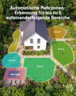 MAMMOTION YUKA mini 2 500 Mähroboter ohne Begrenzungskabel mit Garage, Empf. 500 m², Kein RTK, Kein Signalabbruch, KI TrueVision-Navigation, Auto-Mehrzonen-Kartierung, DropMow, 45% Steigung,4.5Ah-Akku