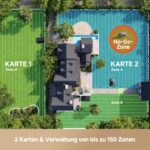 MOVA LiDAX Ultra 1600 Mähroboter ohne Begrenzungskabel mit 4G, Empf. 1600 m², ohne RTK & automatische Kartenerstellung per 3D-LiDAR mit 360° & AI Vision, 5 cm Kantenschnitt, U-Form-Wegeplanung